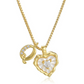 💖 50% OFF NOW! ✨ Heart Shaped Letters Micro Pave Chain Necklace – Personalized Initial, Titanium Steel & Hip-Hop Style – Trendy, Durable & Romantic 💍