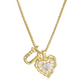 💖 50% OFF NOW! ✨ Heart Shaped Letters Micro Pave Chain Necklace – Personalized Initial, Titanium Steel & Hip-Hop Style – Trendy, Durable & Romantic 💍