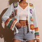 👚 50% OFF NOW! 🧶 Retro Hollow Crochet Top – Breathable, Chic & Perfect for Layering ✨