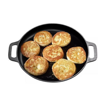 ⏳ Limited-Time 50% OFF! 🍳 Non-Stick Cast Iron Griddle Pan — Pure Cast Iron, Even Heat 🔥