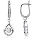 ✨ 50% OFF NOW! 💎 Women's Sparkling Teardrop Earrings – Dancing Moissanite & Elegant Dangle – Timeless Glamour 🥂