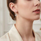 ✨ 50% OFF NOW! 💎 Women's Sparkling Teardrop Earrings – Dancing Moissanite & Elegant Dangle – Timeless Glamour 🥂