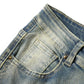 👖 50% OFF NOW! ✂️ Men's Deconstructed Frayed Flare Jeans – Vintage Wash & Stretch Cotton – Bold Streetwear 🛹