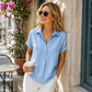 👔 50% OFF NOW! 🌿 Breathable Premium Casual Shirt – V-Neck Lapel & Relaxed Fit – Effortless Everyday Elegance ☀️