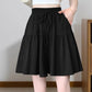 👗 50% OFF NOW! 🌸 High Waist Wide-Leg Skorts with Ruffled Edges – Adjustable Fit & Flattering A-Line 🎀