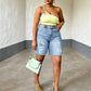 🩳 50% OFF NOW! 🤠 Women's Plus Size Distressed Denim Shorts – Ripped Details, High-Stretch & Mid-Rise ✂️
