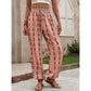 👖 50% OFF NOW! 🌿 Women's Smocked High Waist Printed Lantern Pants – Flowy & Breathable Boho Style ☀️