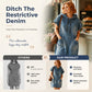 👗 50% OFF NOW! 🤠 Women's Casual Sleeveless Denim Hoodie Dress – Effortless Streetwear Style ✨