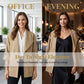 🧥 50% OFF NOW! 🍂 Women's Casual Vintage Lapel Jacket – Oversized Collar & Soft Breathable Fabric 🍁