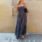 👗 50% OFF NOW! 🏖️ Slimming Stripe Cami Maxi Dress – Visually Elongating & Effortlessly Chic ✨