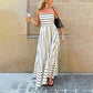 👗 50% OFF NOW! 🏖️ Slimming Stripe Cami Maxi Dress – Visually Elongating & Effortlessly Chic ✨