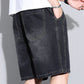 👖 50% OFF NOW! 🌿 Men's Vintage Denim Shorts – Relaxed Fit & Deep Pockets 💥