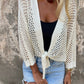 🎉 2026 Sale — Over 30,000 Sold! 💞 Breathable Mesh Knit Top – Tie-Front, Sun Protection & Effortless Style! ✨
