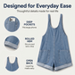 🎉 LIMITED TIME 50% OFF! 🌸 Women's Summer Loose Denim Overall Shorts – One-Piece Wonder for Sunny Days ✨