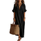 🎉 2026 Sale — Over 25,000 Sold! 💃 Women's Minimalist Solid Color Maxi Dress – Effortlessly Chic ✨