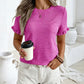 🎉 50% OFF! 👚 Viral Ruffle Sleeve Top – Soft Drama, Zero Iron ✨