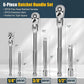 ⏳ Limited-Time 50% OFF! 🔧 6-Piece Flex Head Ratchet Wrench Set — 180° Flex, 72-Tooth ✨