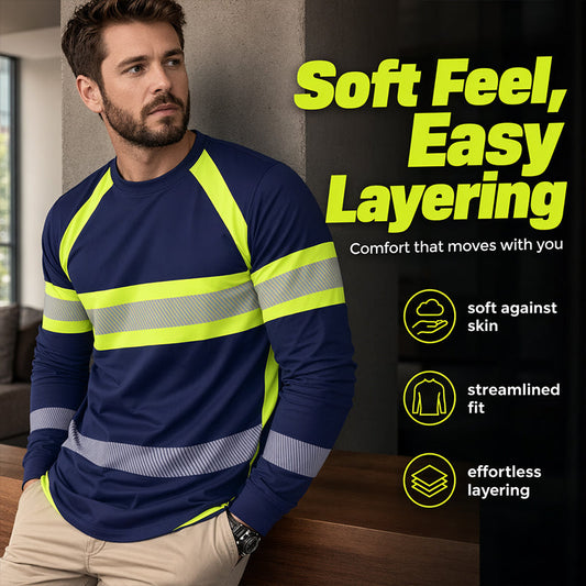 🚨 FINAL HOURS! ⏳ 50% OFF – Selling Fast! 💪 Crewneck Color Block Tee – High-Contrast Energy, Big & Tall Ready 🔥