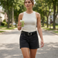 🎉 50% OFF! 👖 Viral Stretch Shorts – Cloud-Soft Fabric, Easy Living ✨