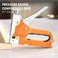 🛠️ LIMITED-TIME 50% OFF 🔨 3-in-1 Woodworking Staple Nail Tool — Manual, Alloy Steel, Adjustable Pressure