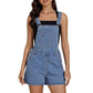 🎉 LIMITED TIME 50% OFF! 🎀 Women's Casual Denim Short Overalls – 50K+ Sold! Loose Relaxed Fit & Multi Pockets 💞