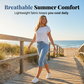 🎉 50% OFF! 🦋 Viral High-Waist Capris – Snatched Waist, Slimmer Legs ☀️