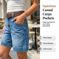 🎉 50% OFF! 🍦 Viral Bermuda Denim Shorts – Thigh-Covering Confidence ✨