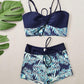 🎉 2026 Sale — Over 29,000 Sold! 👙 Printed Boxer Swimsuit – Sporty ⏰