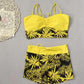 🎉 2026 Sale — Over 29,000 Sold! 👙 Printed Boxer Swimsuit – Sporty ⏰