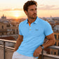 🎉 LIMITED TIME 50% OFF! 👕 Men's Breathable Short Sleeve T-Shirt – 58K+ Sold! Contrast Placket Design & High-Stretch Comfort 💨