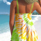 🌈 Plus Size Rainbow Swimsuit – Radiant ☀️