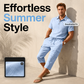 🚨 FINAL HOURS! ⏳ 50% OFF – Nearly Gone! 👕 Men’s Linen 2-Piece Set – Vacation Mode: Activated ✨