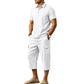 🚨 FINAL HOURS! ⏳ 50% OFF – Nearly Gone! 👕 Men’s Linen 2-Piece Set – Vacation Mode: Activated ✨
