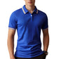 🎉 2026 Sale — Over 41,000 Sold! 👔 Contrast Lapel Polo – Crisp ☀️