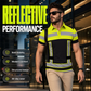 🦺 2026 Sale — Over 102,000 Sold!🔥 Men's High Visibility Reflective Shirt – Athletic Fit Cut 🚧