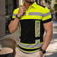 🦺 2026 Sale — Over 102,000 Sold!🔥 Men's High Visibility Reflective Shirt – Athletic Fit Cut 🚧