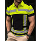 🦺 2026 Sale — Over 102,000 Sold!🔥 Men's High Visibility Reflective Shirt – Athletic Fit Cut 🚧