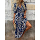 🎉 50% OFF! 🌀 Viral Chevron Midi – Leg For Days ☀️