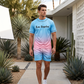 🌊 LIMITED TIME 50% OFF! 🔥 Men's Summer Casual Printed 2-Piece Set – 82K+ Sold! Eye-Catching Gradient Design & Premium Comfort Fabric 🎯