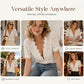 🌸 2026 Sale — Over 68,000 Sold!✨ Women's Casual V-Neck Lace Top