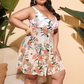 🎉 LIMITED TIME 50% OFF! 👗 Floral Swim Dress – Hide Tummy, Flow Free 🌸
