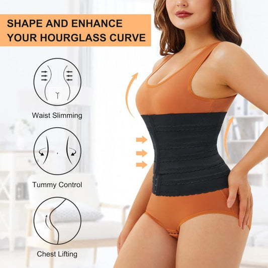 🎉 LIMITED TIME 50% OFF! 💜 Viral Waist Trainer – Hourglass Snap, Invisible Shaper ✨