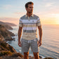 🎉 2026 Sale — Over 72,000 Sold! 👕 Striped 2-Piece Set – Coastal ☀️