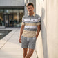 🎉 2026 Sale — Over 72,000 Sold! 👕 Striped 2-Piece Set – Coastal ☀️