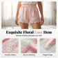 🎉 2026 Sale — Over 39,000 Sold! 🌸 Satin Lace Shorts – Dreamy ✨
