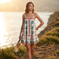 🎉 LIMITED TIME 50% OFF! 👗 Women's Summer Printed Camisole Dress – Breezy Flowy Sundress & Vacation-Ready Charm 🌸