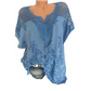 🎉 LIMITED TIME 50% OFF! 👚 Lace Embroidered V-Neck Top – Artistic Everyday Elegance ✨