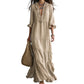 🎉 50% OFF! 🎀 Viral Square Neck Swing Dress – Tummy-Hiding Magic ✨