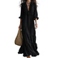🎉 50% OFF! 🎀 Viral Square Neck Swing Dress – Tummy-Hiding Magic ✨