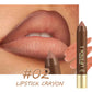 🎉 2026 Sale — Over 19,000 Sold! 💄 Lipstick and liner in one — no more mismatched shades, no more carrying two products. Hydrating, long-lasting, and the triangular tip makes it nearly impossible to mess up. 🎨